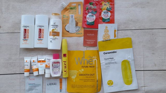 Denkowanie część druga :) Sierpień: Miniaturki ( do 100ml ), saszetki i próbki