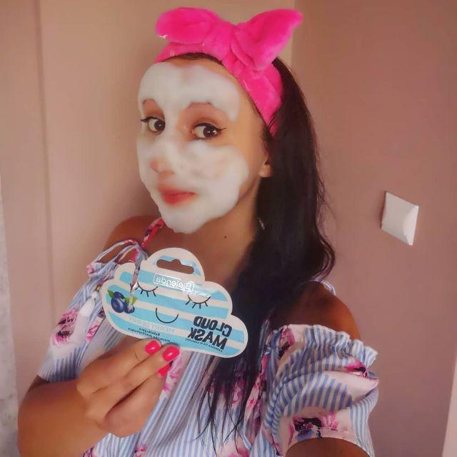 Bielenda Cloud Mask, Maseczka do twarzy, Bąbelkująca, Detoksykująca, Merry Berry
