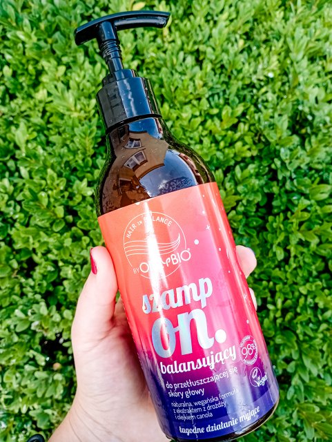 OnlyBio Hair Balance, Szampon do włosów, Balansujący, Do przetłuszczającej się skóry głowy