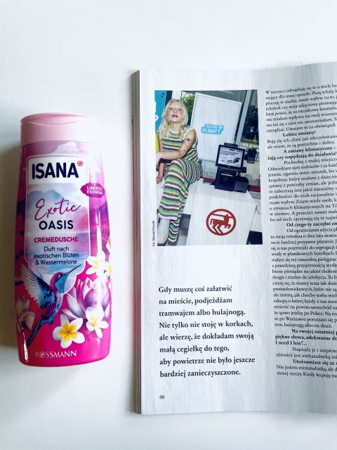 Isana Żel pod prysznic, Exotic Oasis