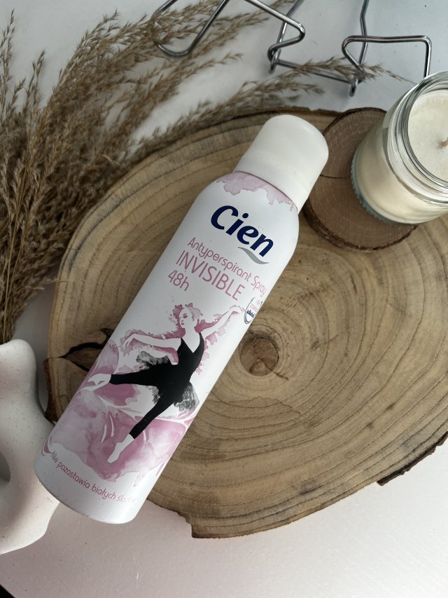 Cien Antyperspirant spray, Invisible 48h