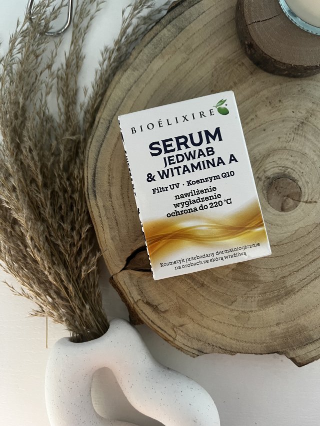 Bioélixire Serum do włosów, Jedwab + witamina A