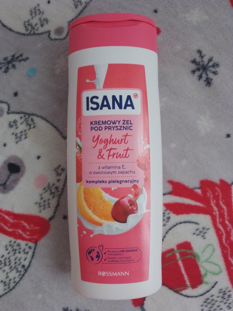 Isana Żel pod prysznic, Witaminy & Jogurt