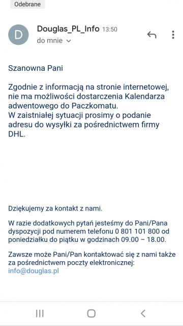 Kalendarz Douglas za 53,02 zł