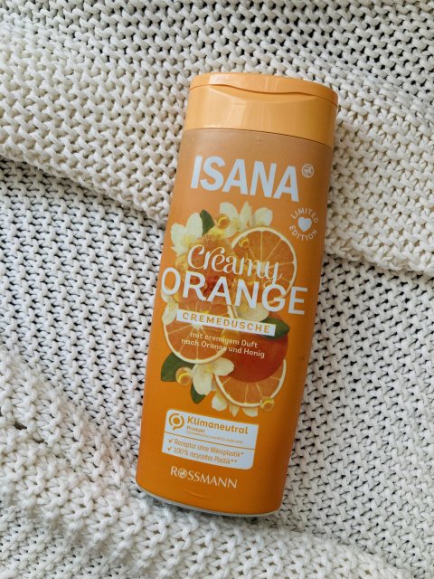 Isana Żel pod prysznic, Creamy Orange