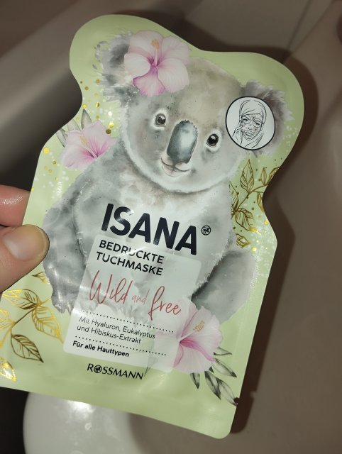 Isana Maseczka do twarzy w płacie, Wild and Free