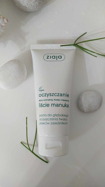 Ziaja Oczyszczanie, Liście Manuka, Pasta do głębokiego oczyszczania twarzy