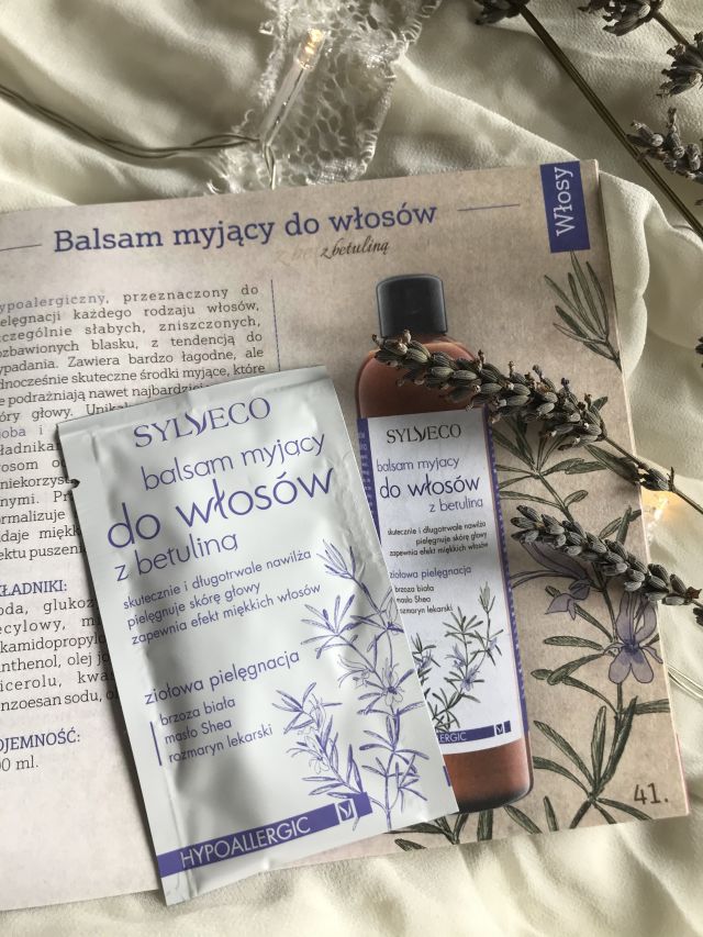 Sylveco Balsam myjący do włosów z betuliną