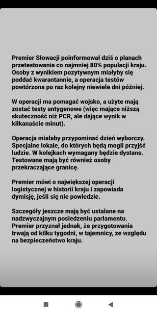 Koronawirus - zbiór przemyśleń w świetle ostatnich wydarzeń