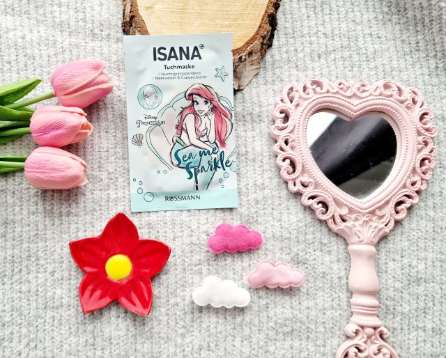 Isana Disney Prinzessin, Maseczka do twarzy w płacie, Sea me Sparkle
