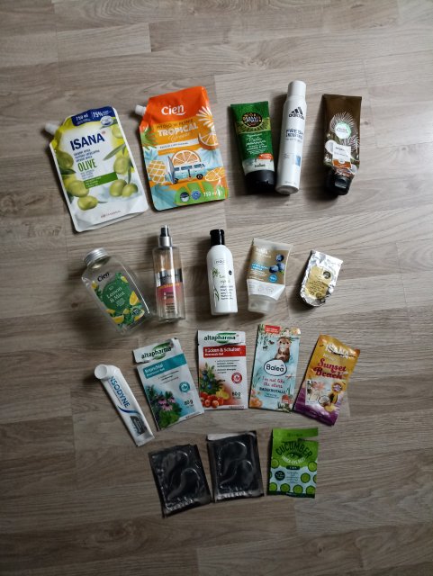 Wrześniowe denko, Tołpa, Isana, Cien, Altapharma