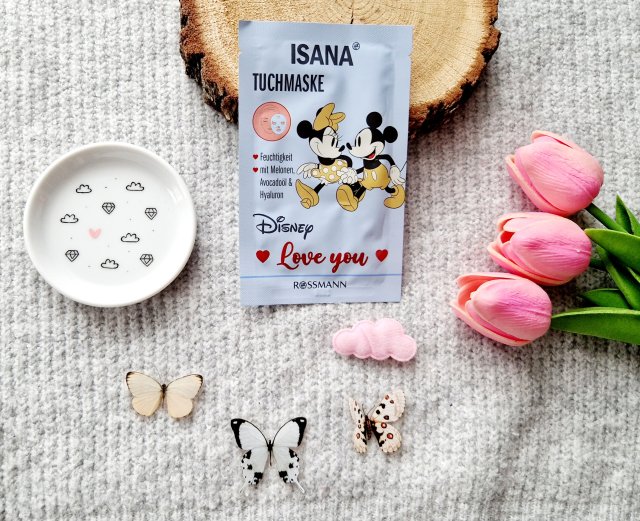 Isana Disney, Maseczka do twarzy w płacie, Disney, Love you