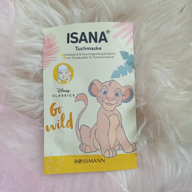 Isana Disney Classics, Maseczka do twarzy w płacie, Go Wild
