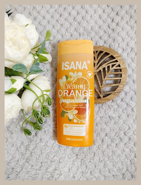Isana Żel pod prysznic, Creamy Orange