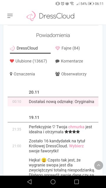 Odznaki DC lista