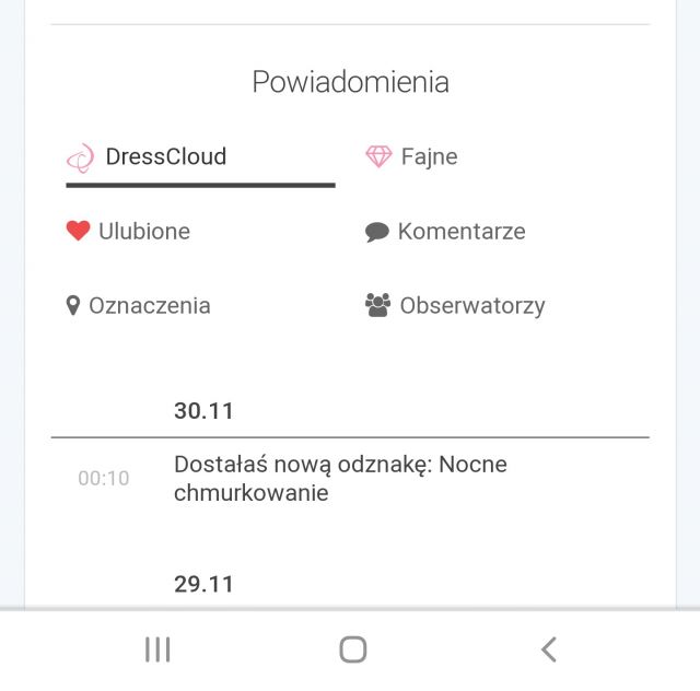Odznaki DC lista