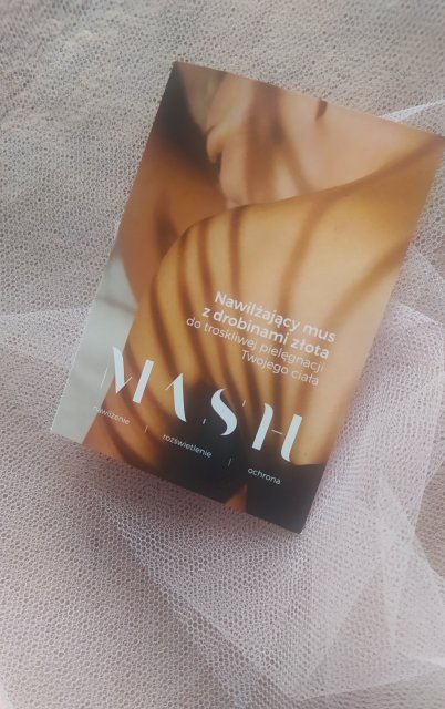 Mash Natural Beauty Mus do ciała, Nawilżający, Glow Story, O zapachu wanilii