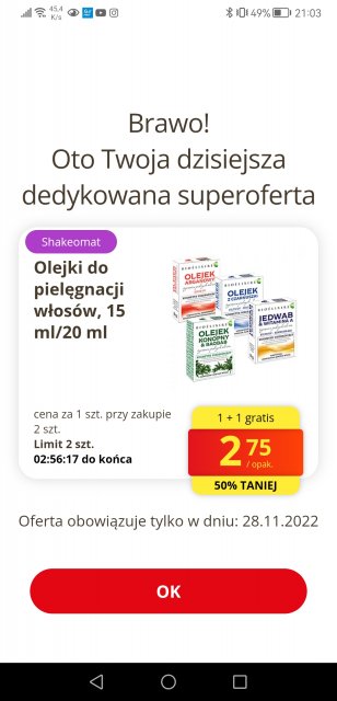 Biedronka Shakeomat