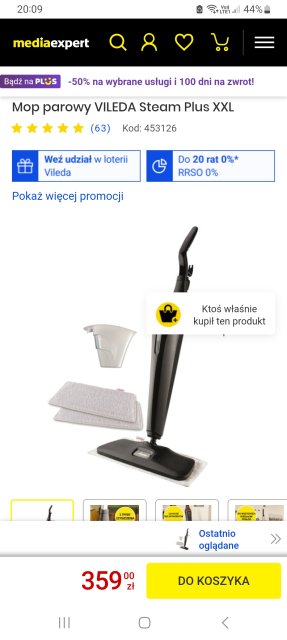 Mop PAROWY