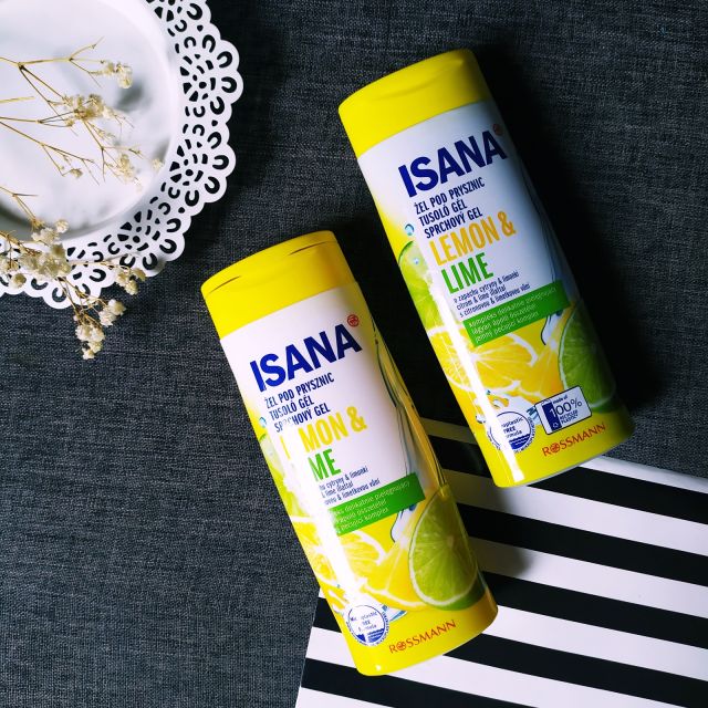 Isana Żel pod prysznic, Lemon & Lime