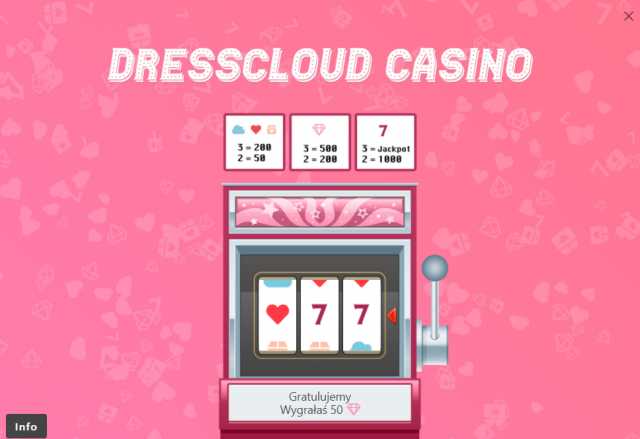 Urodzinowe kasyno DressCloud
