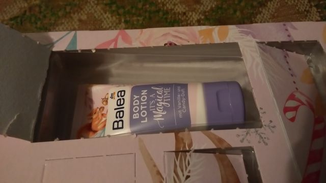 Balea Balsam do ciała, It’s a Magical Time, wanilia i cukierki
