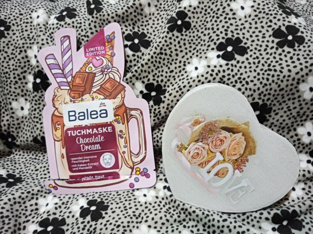 Balea Maseczka do twarzy w płacie, Chocolate Dream