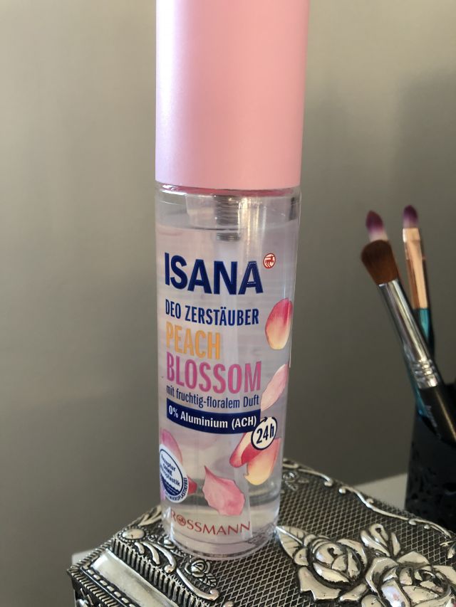 Isana Antyperspirant w sprayu, Peach Blossom