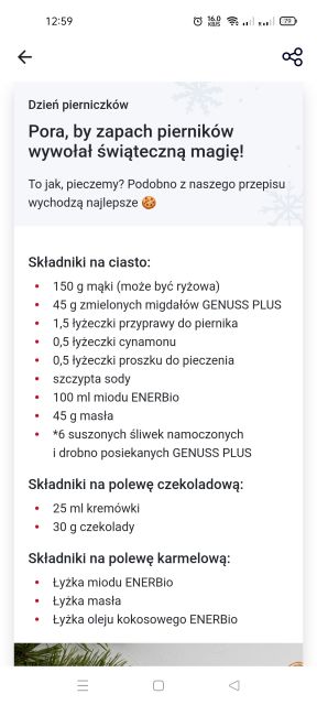 Kalendarz adwentowy Rossmann - aplikacja