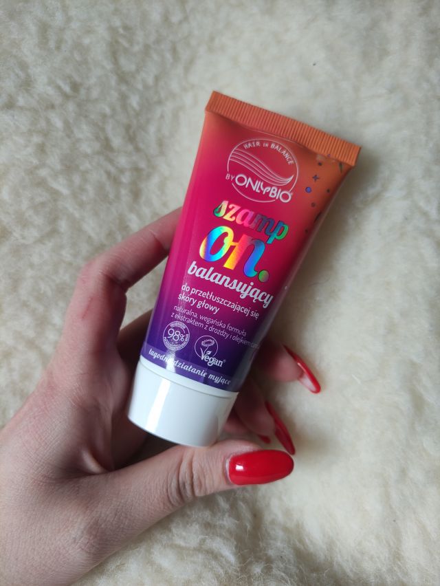 OnlyBio Hair Balance, Szampon do włosów, Balansujący, Do przetłuszczającej się skóry głowy