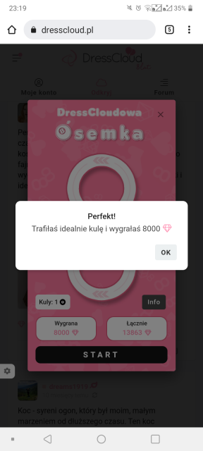 Dresscloud 8 lat - Ósemka! Zabawmy się! 💓