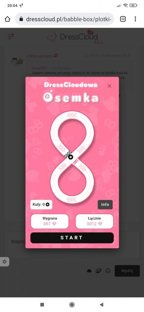 Dresscloud 8 lat - Ósemka! Zabawmy się! 💓