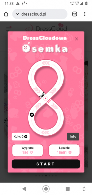 Dresscloud 8 lat - Ósemka! Zabawmy się! 💓