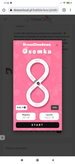 Dresscloud 8 lat - Ósemka! Zabawmy się! 💓