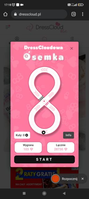 Dresscloud 8 lat - Ósemka! Zabawmy się! 💓
