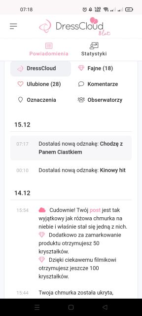Odznaki DC lista