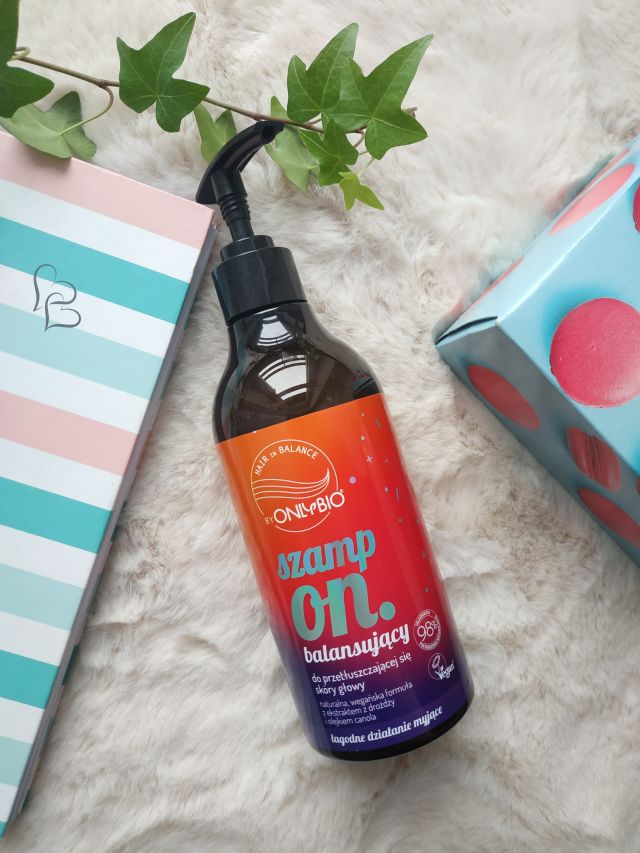 OnlyBio Hair Balance, Szampon do włosów, Balansujący, Do przetłuszczającej się skóry głowy