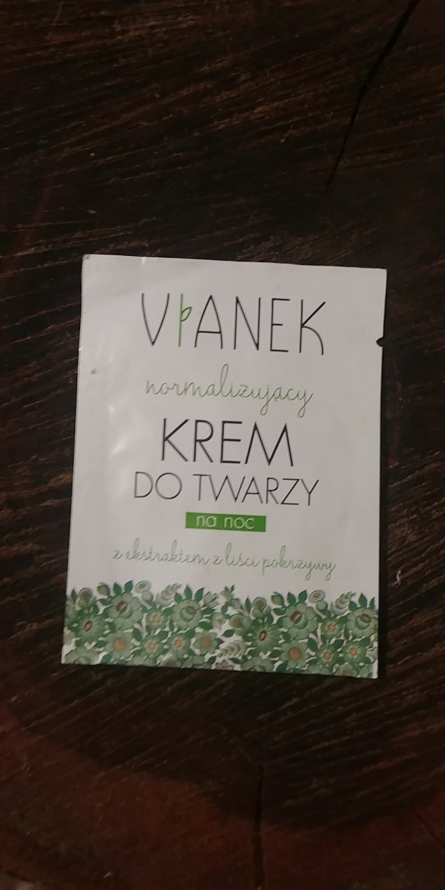 Vianek krem na noc