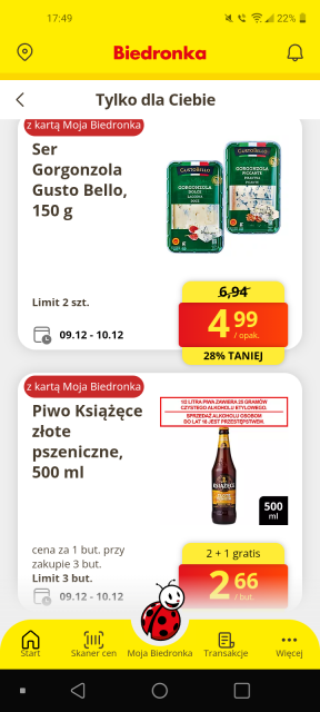Biedronka Shakeomat