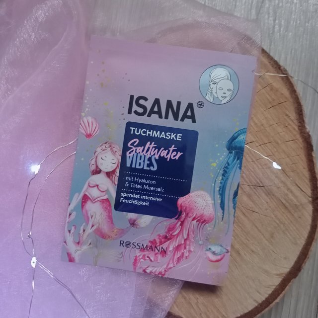 Isana Maseczka do twarzy w płacie, Saltwater Vibes