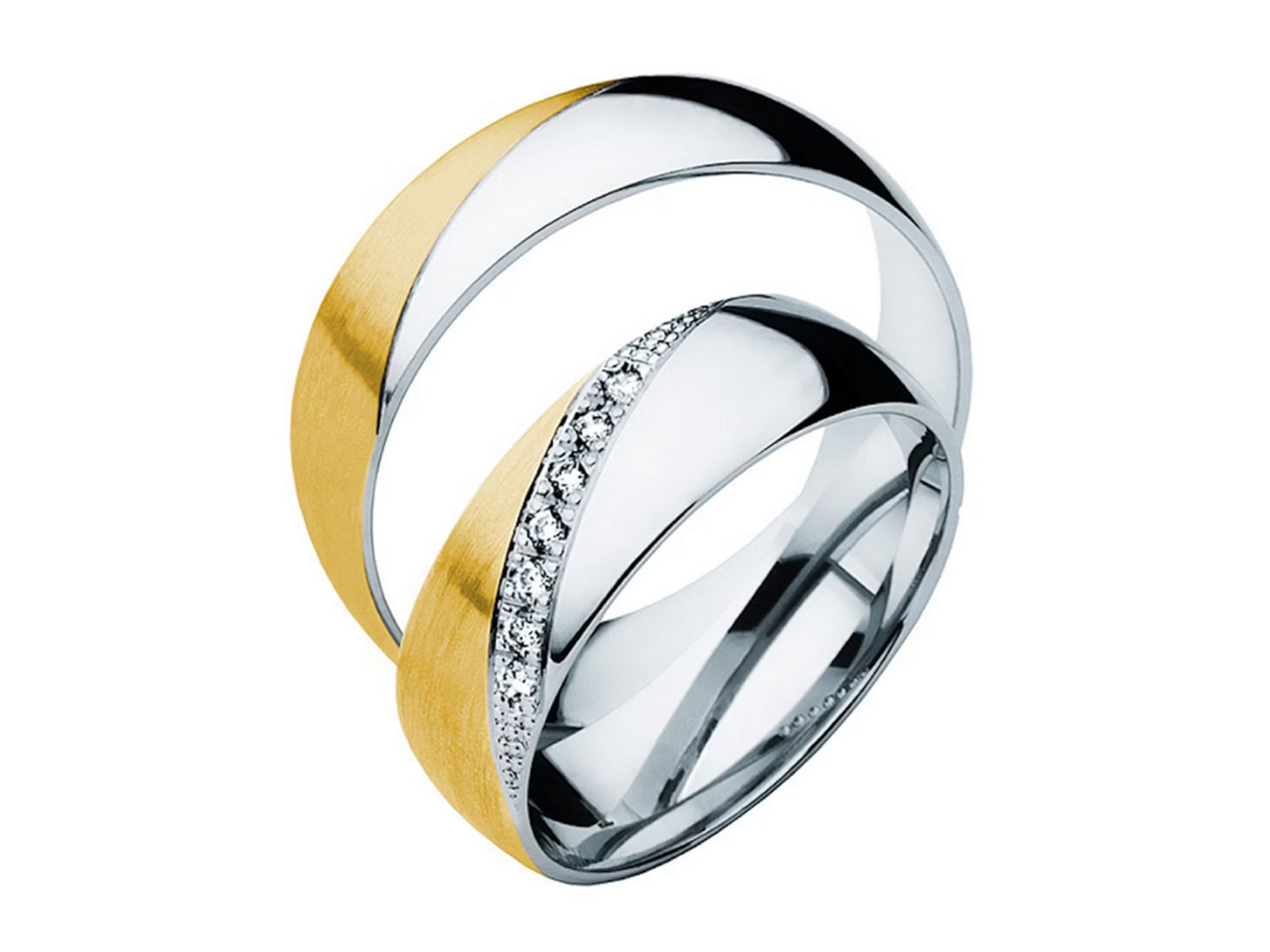 infoblog dresscloud Dwukolorowe obrączki ślubne jako symbol jedności przeciwieństw