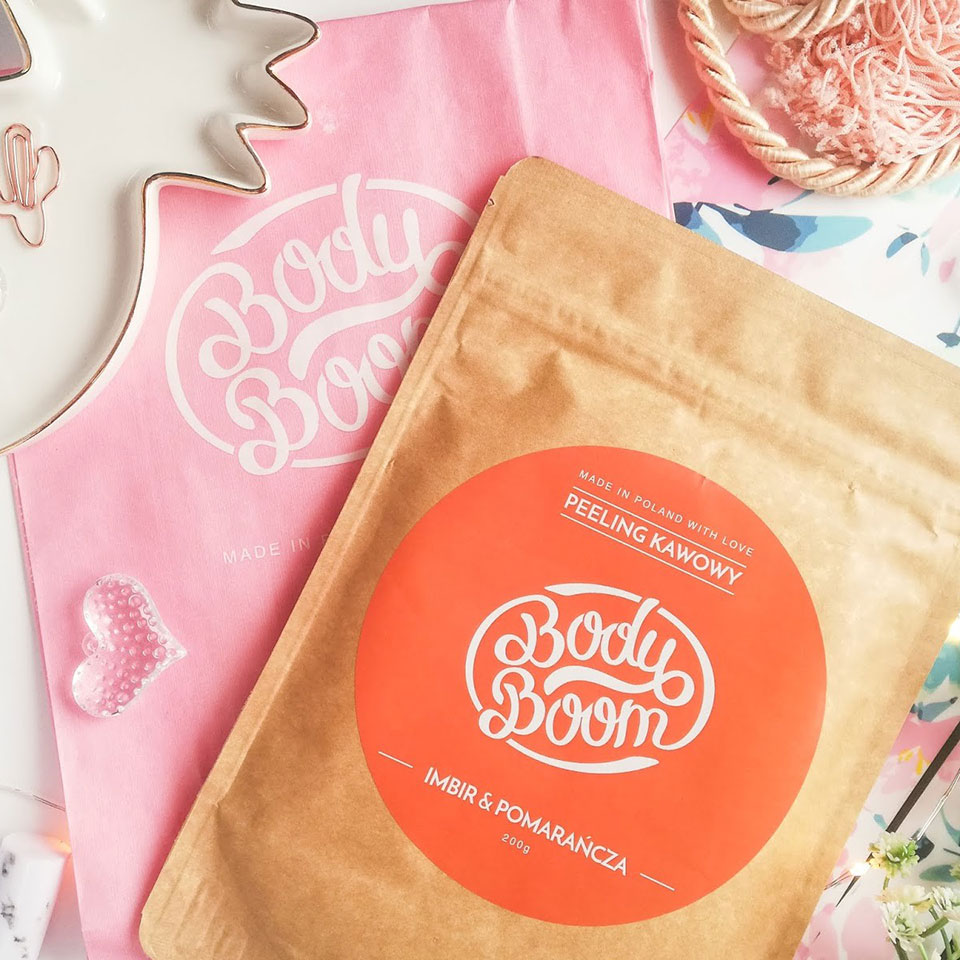 bodyboom peeling kawowy pomarancza imbir