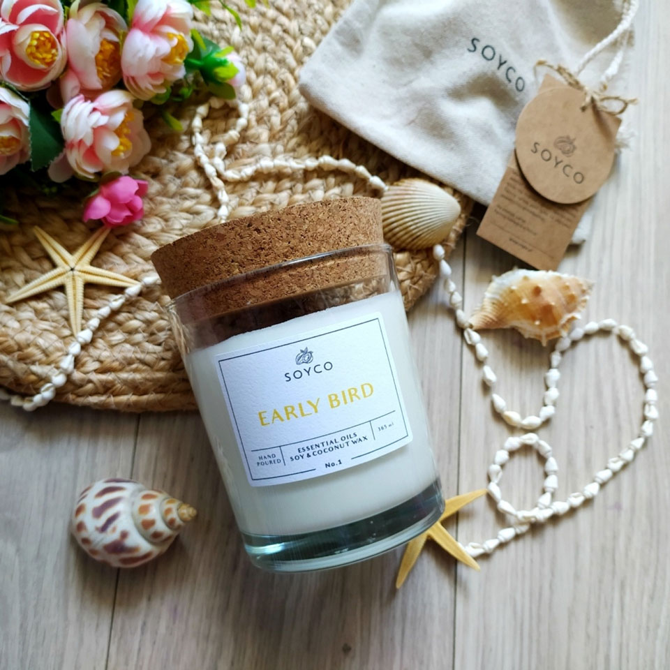 świeca soyco early bird sojowo kokosowa opinia
