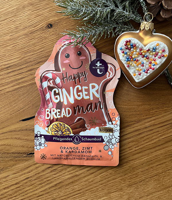 Tetesept Płyn do kąpieli, Happy Gingerbread Man