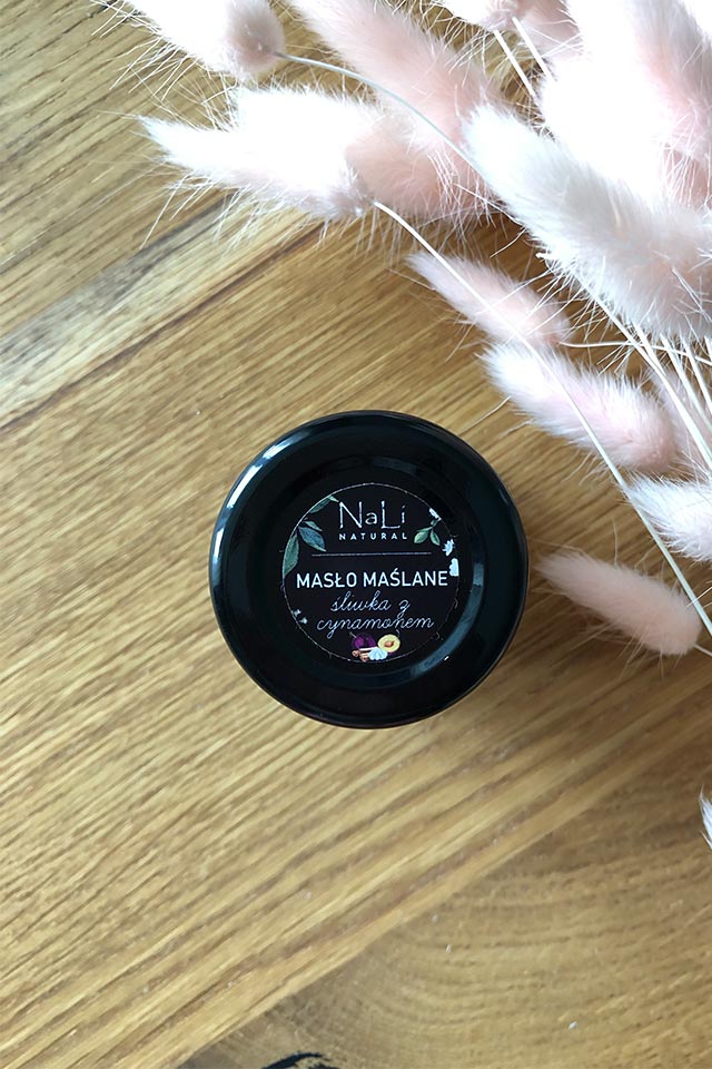 NaLi Natural Masło maślane, Do ciała i twarzy, Śliwka w cynamonie