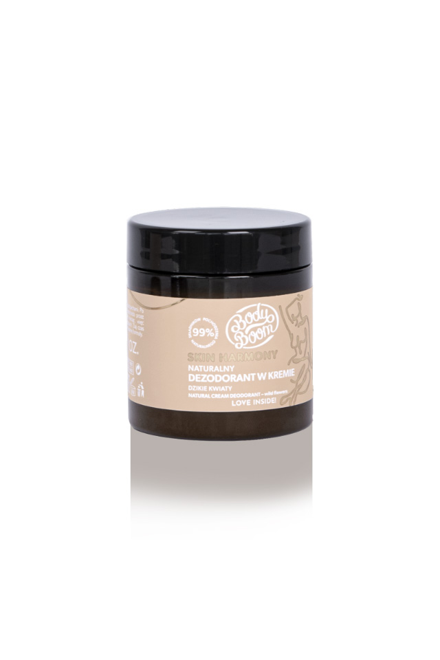 BodyBoom Dezodorant w kremie, Skin Harmony, Dzikie kwiaty