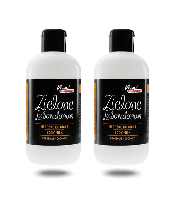 Zielone Laboratorium Mleczko do ciała, Kokosowe 