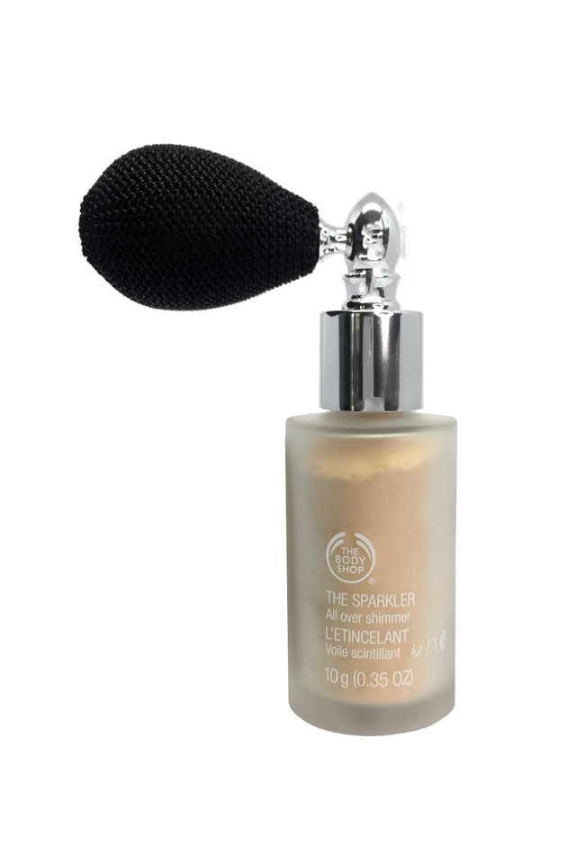 The Body Shop Smoke & Sparkle, Rozświetlacz w sprayu