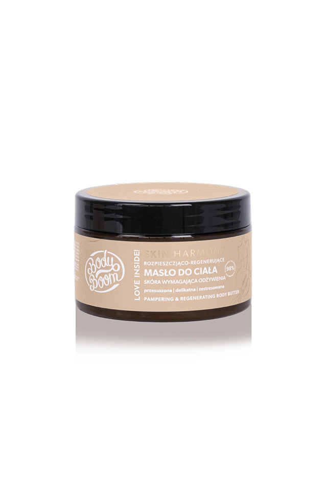 BodyBoom Masło do ciała, Skin Harmony, Rozpieszczająco-Regenerujące, Skóra wymagająca odżywienia 