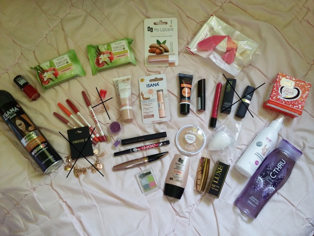 Wymiana kosmetyczna X